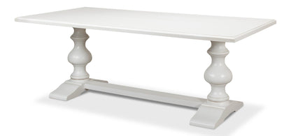 Lionisio Trestle Table, Cortina White