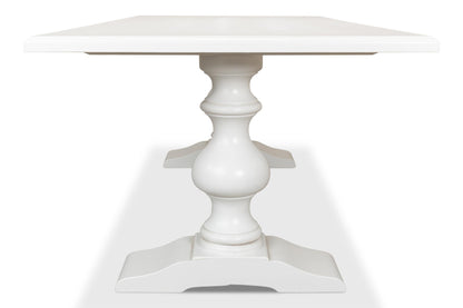 Lionisio Trestle Table, Cortina White