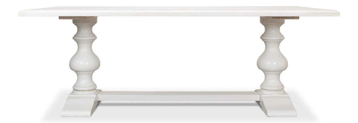 Lionisio Trestle Table, Cortina White