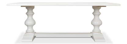 Lionisio Trestle Table, Cortina White