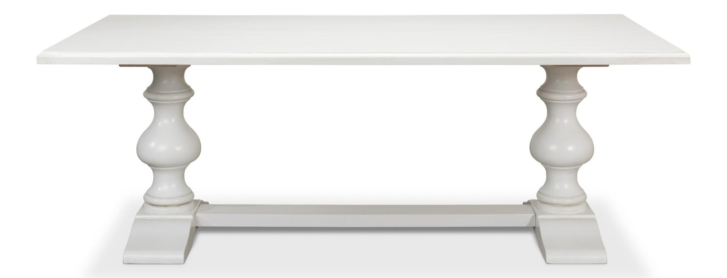 Lionisio Trestle Table, Cortina White