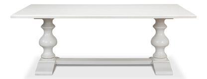 Lionisio Trestle Table, Cortina White