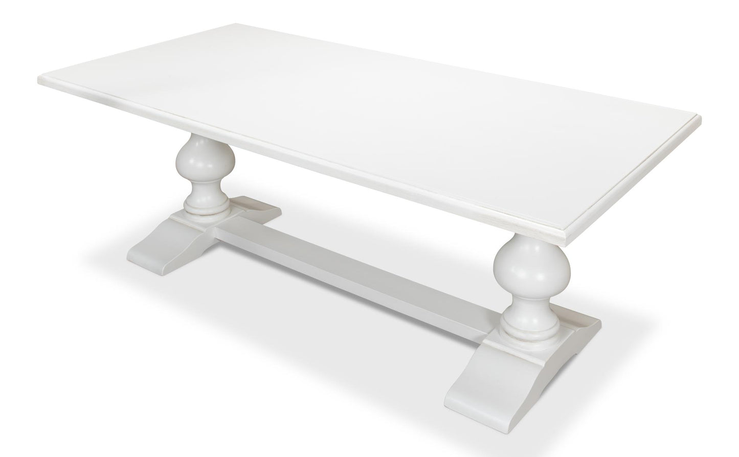 Lionisio Trestle Table, Cortina White