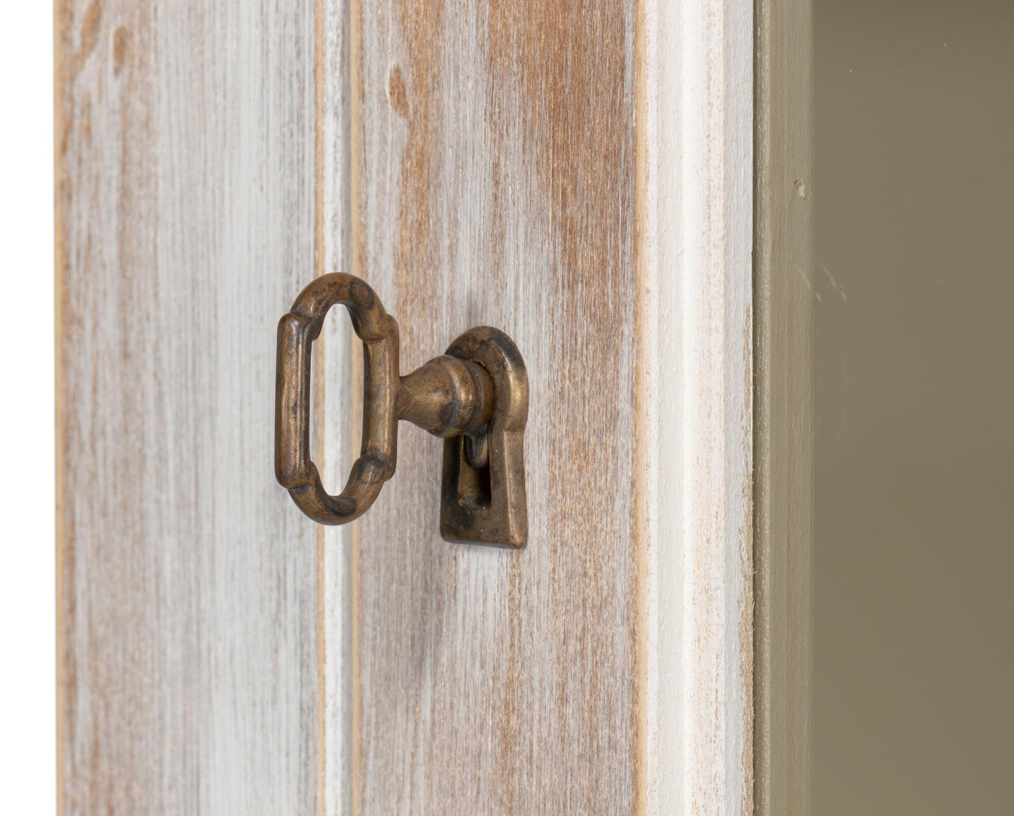 Center Media Unit & Hutch, Disrupted Wht