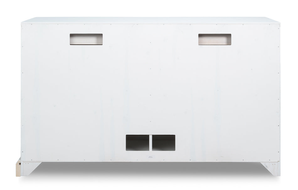 Center Media Base Cortina White