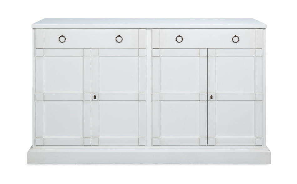 Center Media Base Cortina White