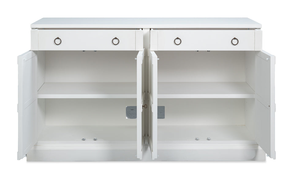 Center Media Base Cortina White
