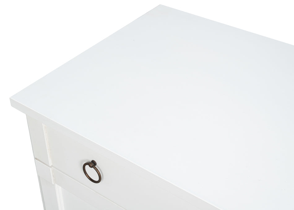 Center Media Base Cortina White