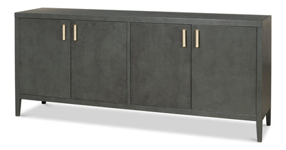 Blanco 4 Door Buffet, Stone Grey