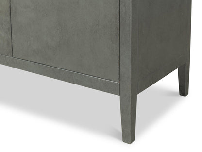 Blanco 4 Door Buffet, Stone Grey