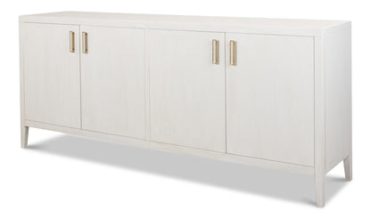 Blanco 4 Door Buffet, Cortina White