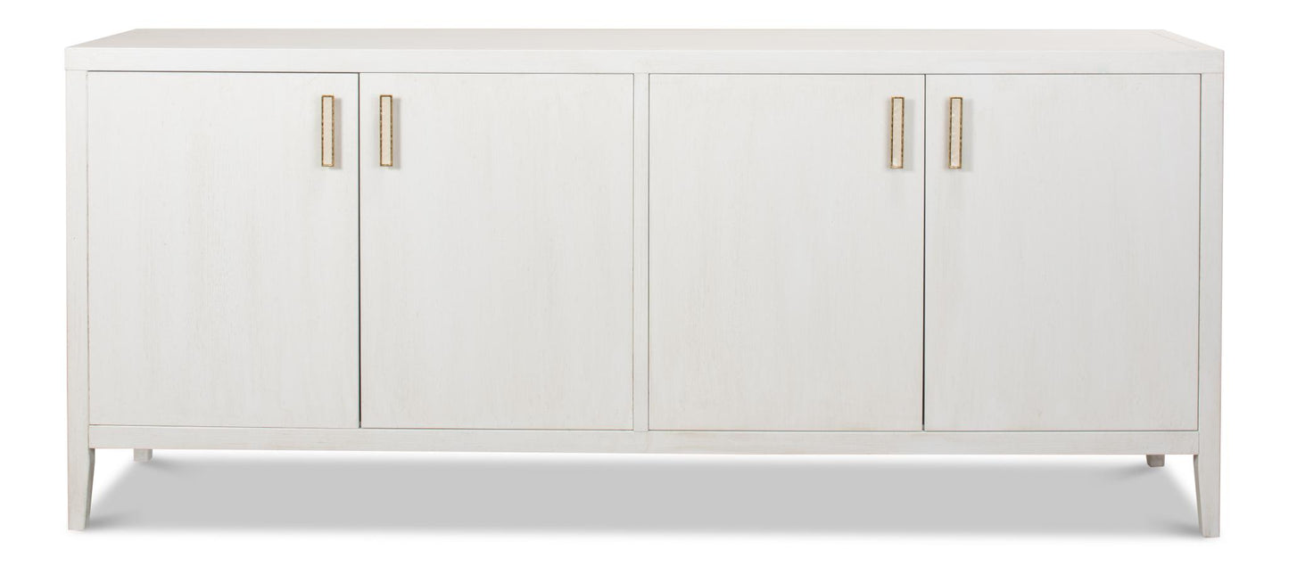 Blanco 4 Door Buffet, Cortina White