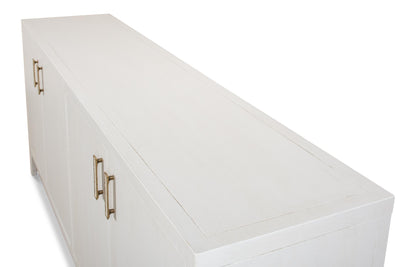 Blanco 4 Door Buffet, Cortina White