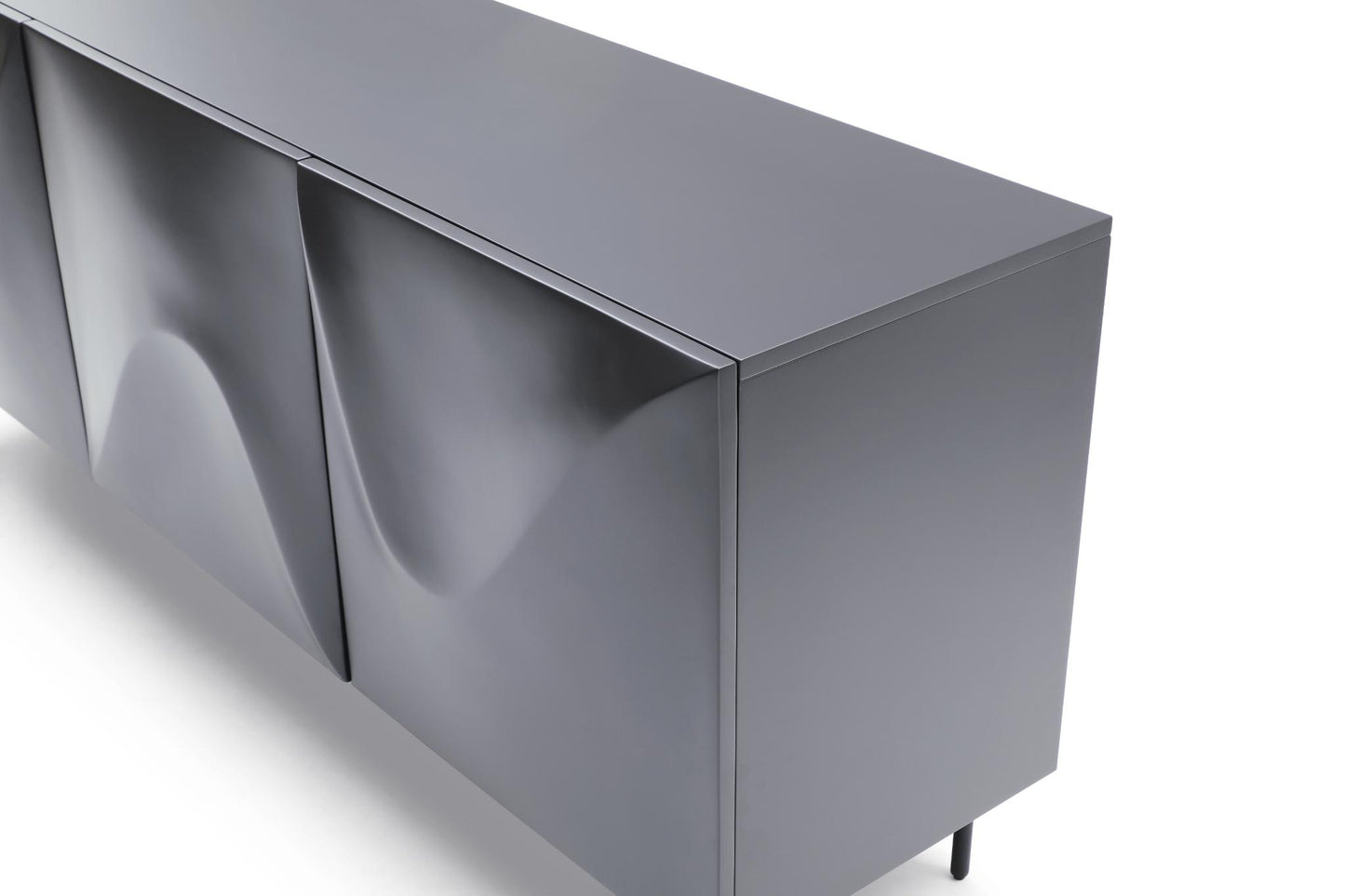 Kaya Buffet - High Gloss Dark Grey