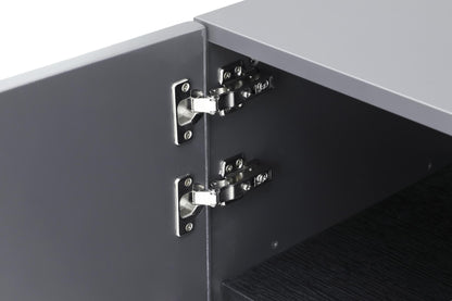 Kaya Buffet - High Gloss Dark Grey