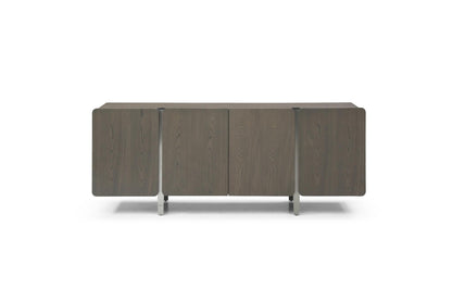 Elena Buffet in Light Grey Ash Veneer
