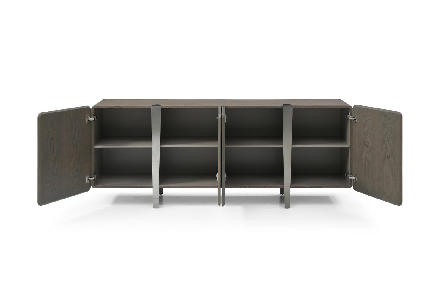 Elena Buffet in Light Grey Ash Veneer