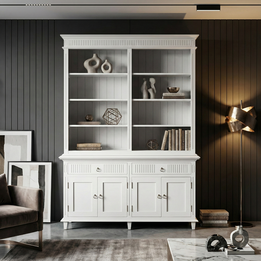 Skansen Hutch Bookcase Unit 63''