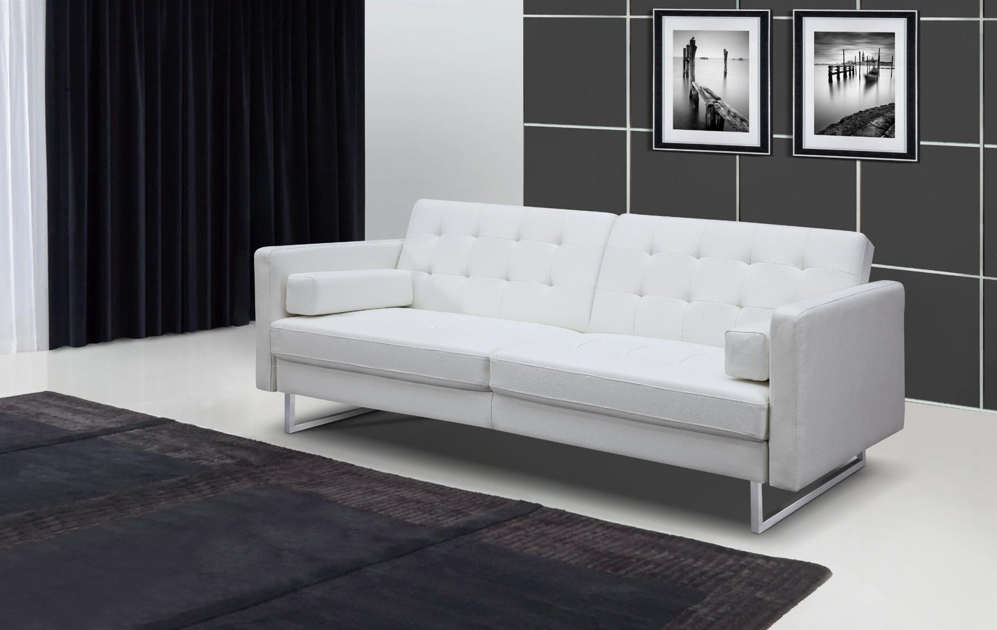 Giovanni Sofa Bed - White