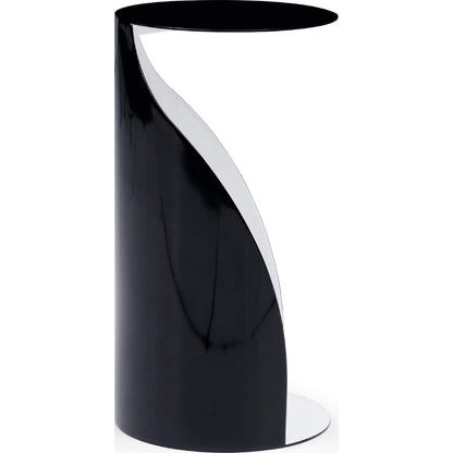 Willie Large Side Table, High Gloss Black