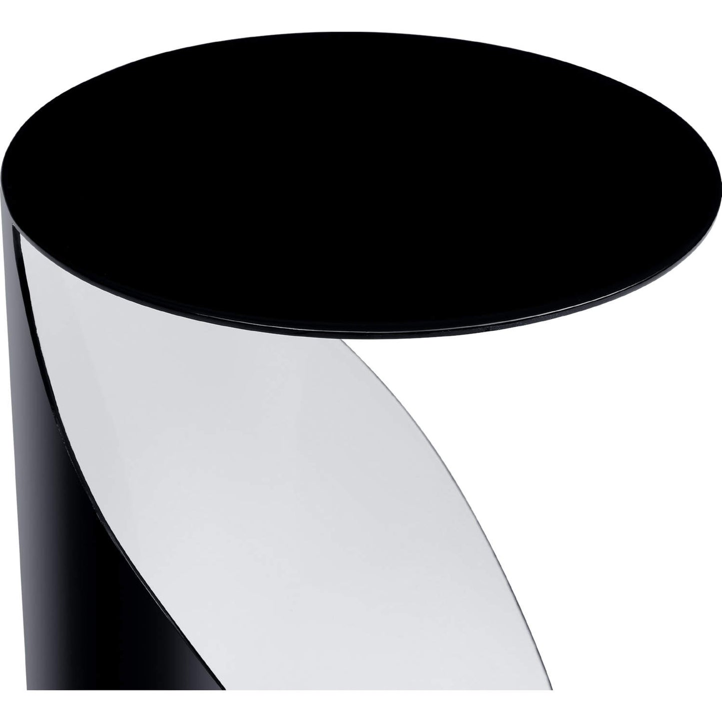 Willie Large Side Table, High Gloss Black