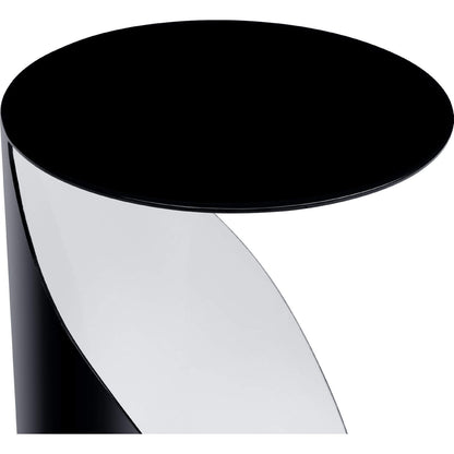 Willie Large Side Table, High Gloss Black