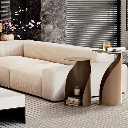 Willie Large Side Table, Gold