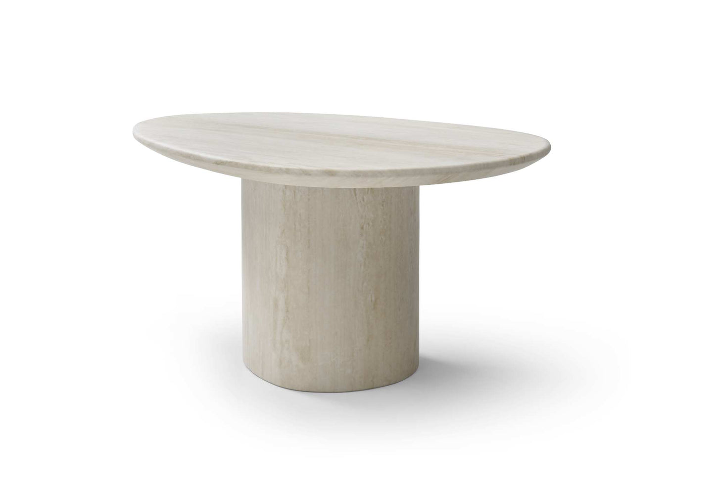 Petra Side Table - Travertine