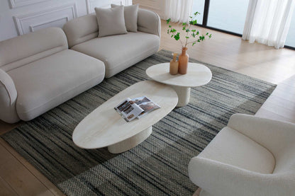 Petra Side Table - Travertine