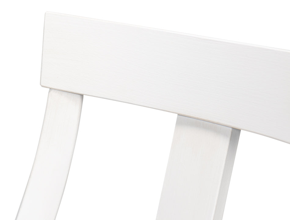 Deco Side Chair, Cortina White - Taupe