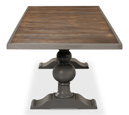 Rectangular Dining Table In Vancastle Grey