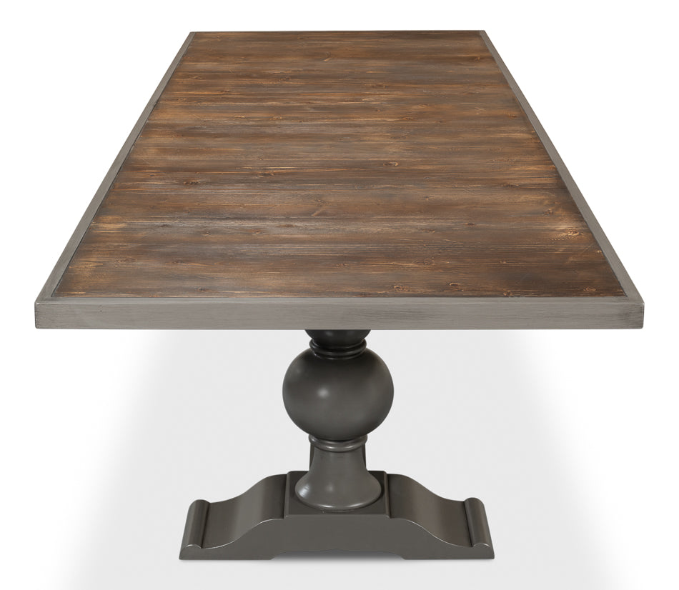 Rectangular Dining Table In Vancastle Grey