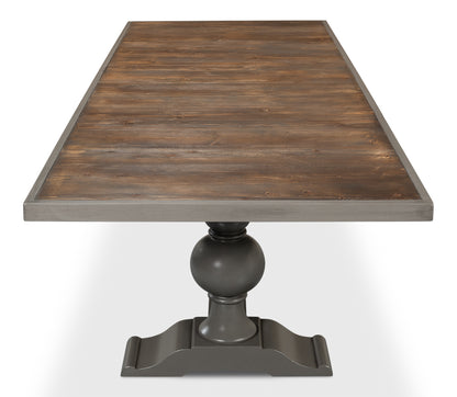 Rectangular Dining Table In Vancastle Grey