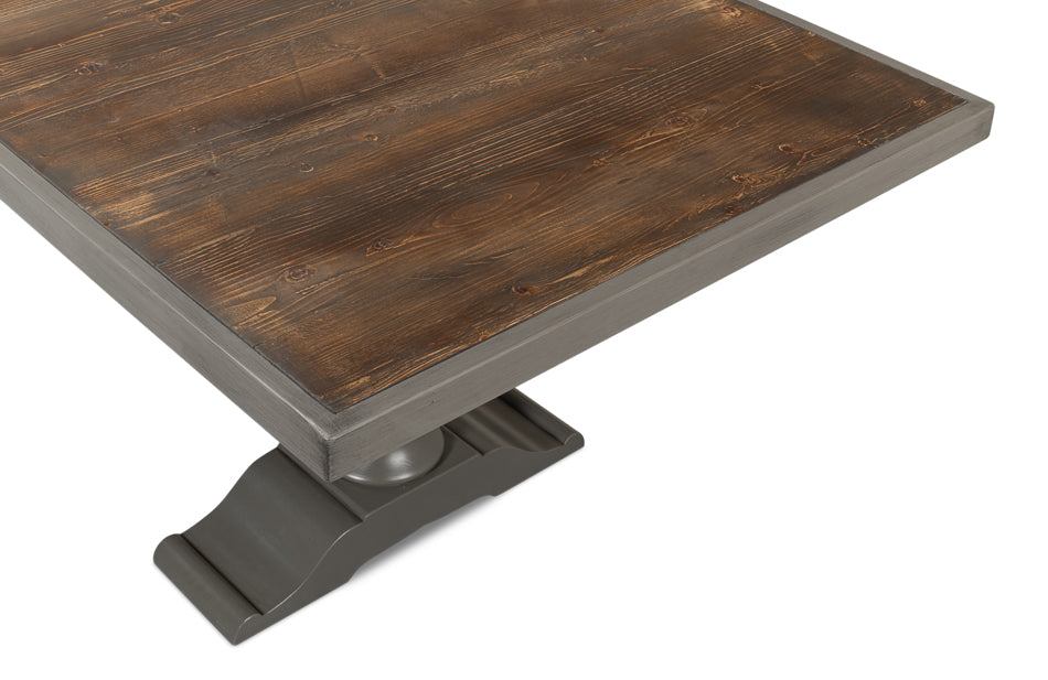 Rectangular Dining Table In Vancastle Grey