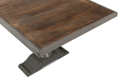 Rectangular Dining Table In Vancastle Grey