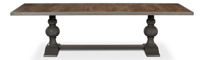 Rectangular Dining Table In Vancastle Grey