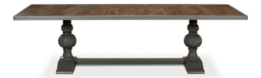 Rectangular Dining Table In Vancastle Grey