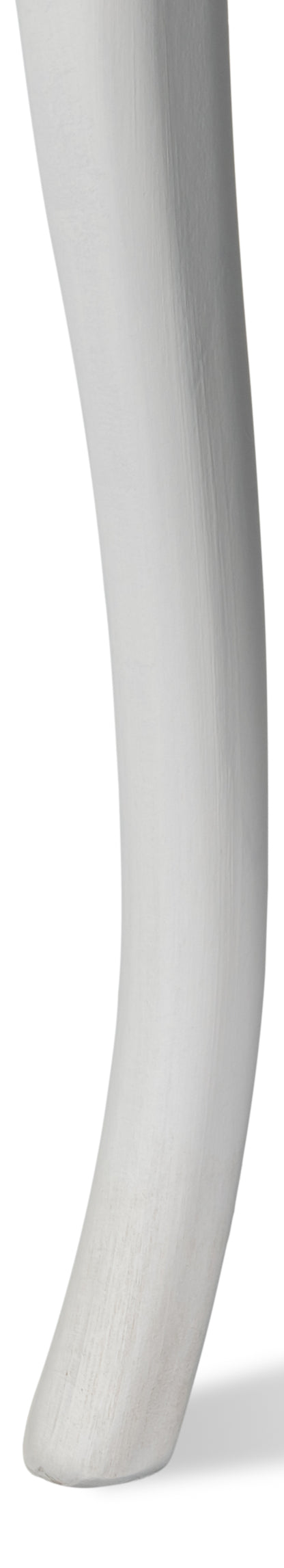 Oval Cane Back Side Chair-Cortina White