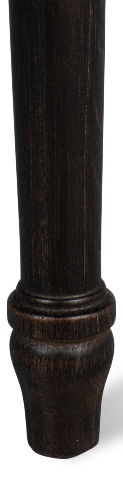 Cane Back Side Chair, Nero, Toffee