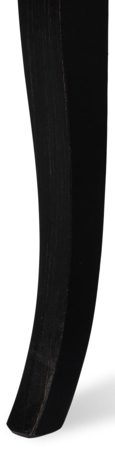 Goccia Side Chair Nero Banks Organza