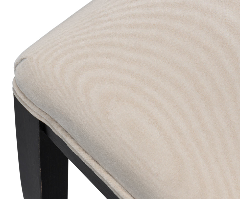 Goccia Side Chair Nero Banks Organza