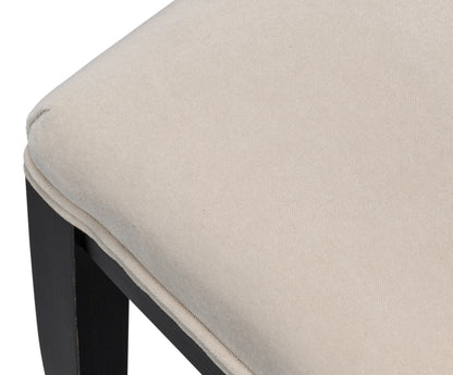Goccia Side Chair Nero Banks Organza