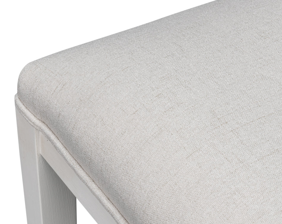 Goccia Side Chair Cortina White Crema