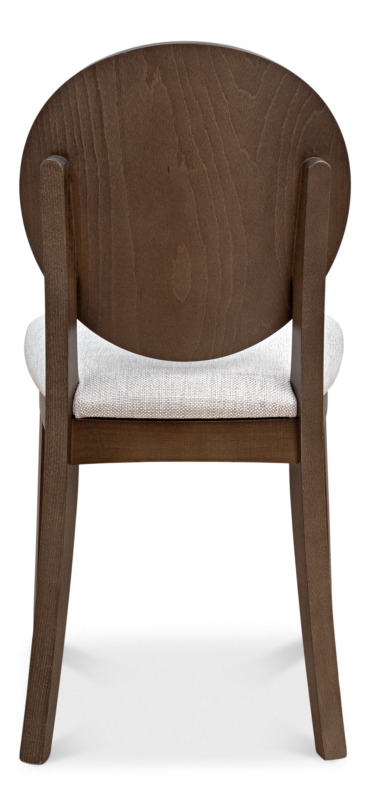 Round Back Side Chair - Driftwood/Oatmeal