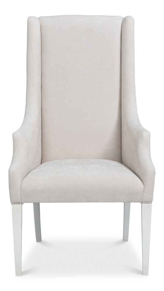 Captains Chair Cortina White Taupe