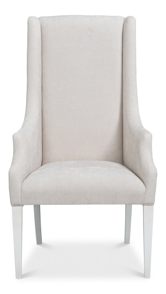CAPTAINS CHAIR CORTINA WHITE TAUPE