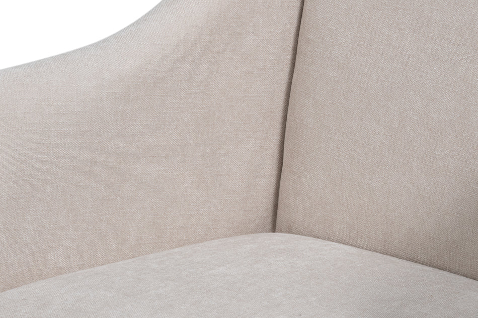 Captains Chair Cortina White Taupe