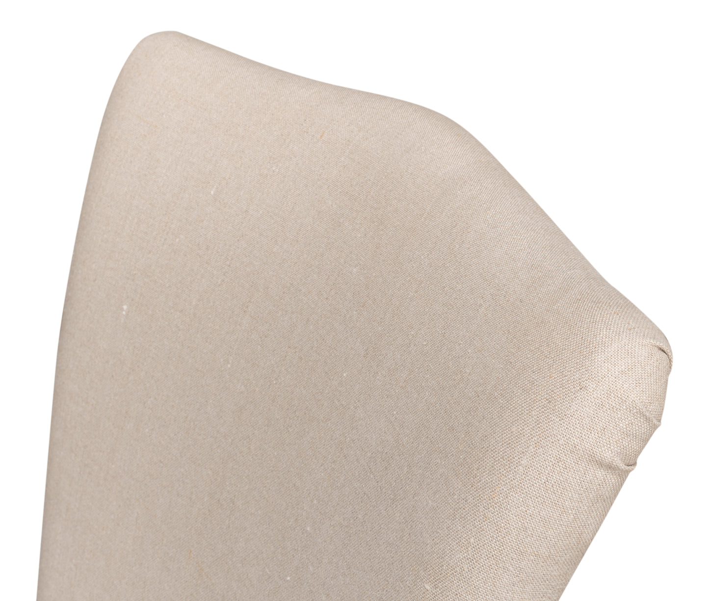 SIDE CHAIR  CORTINA WHITE W/ LINEN FLAX