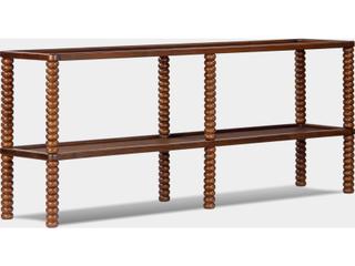 Twist Cane Solid Wood Console Table
