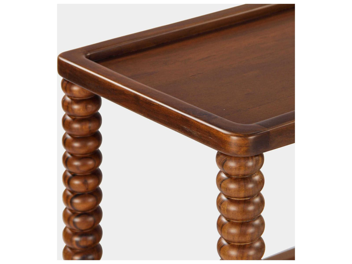 Twist Cane Solid Wood Console Table